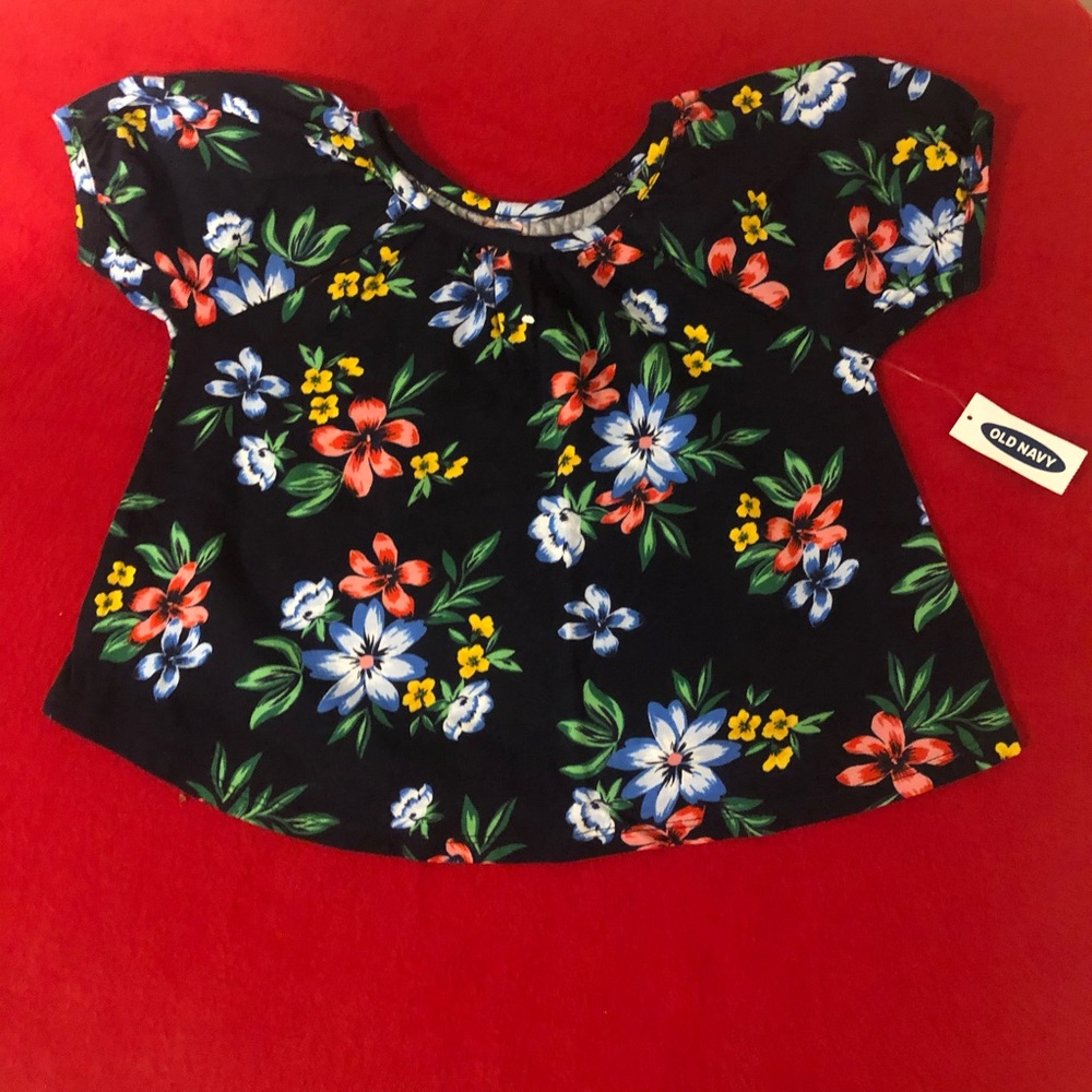 Kids floral print shirt